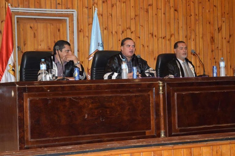 كلية الطب البيطري بجامعة سوهاج تحتفل بتخريج دفعتها السادسة
