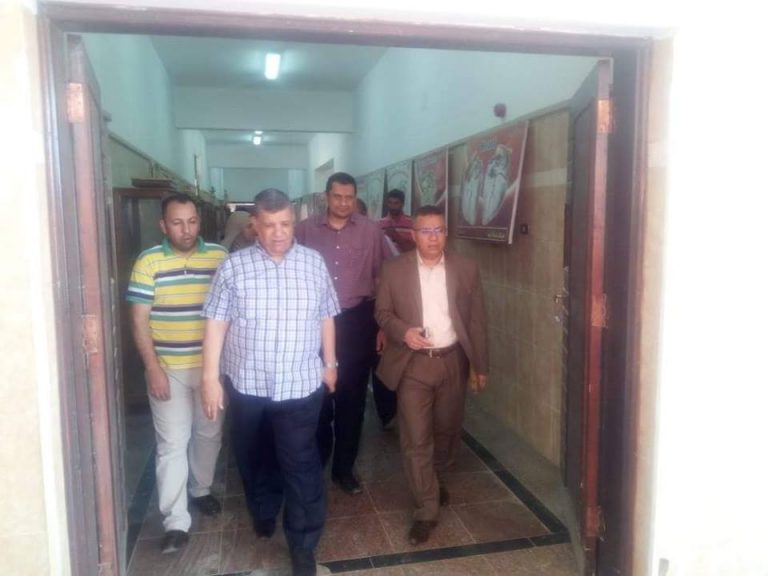 الاستعدادات النهائية لإستقبال الطلاب والطالبات المتقدمين والمتقدمات للالتحاق بالكلية