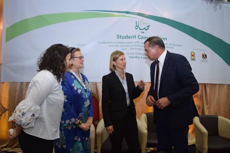الأنصاري وعزيز يشهدان المرحلة النهائية من مشروع “حياة” بسوهاج