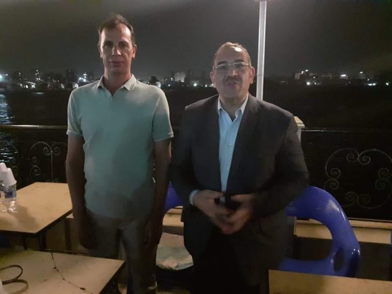 المقدم والعميد والوحيلي فى لقاء سوهاج