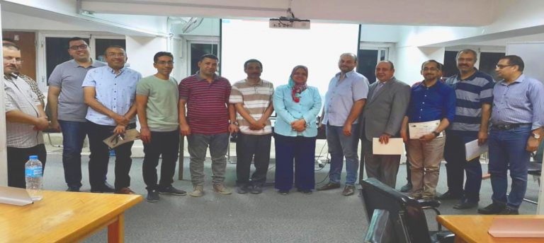 جامعة سوهاج تختتم برنامجها التدريبى عن مشروعات البحوث التنافسية
