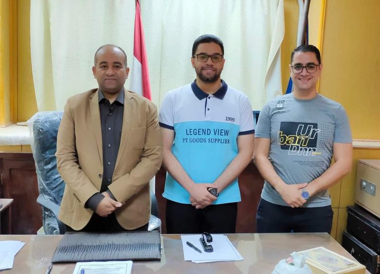 نظمت رعاية شباب كلية الطب البيطري مسابقه الطالب المثالى والتى أسفرت عن فوز الطالب/ محمد هشام