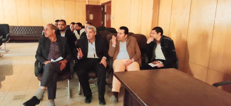 اقيم يوم الاحد الموافق ١٢/٨ ورشه عمل لاعضاء هيئة التدريس بكلية الطب البيطرى عن استخدام برنامج MKCL للاختبارات الالكترونيه