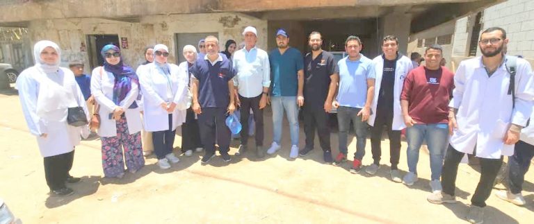 تنفيذ قوافلها البيطرية المجانية بقرى محافظة سوهاج – بالتعاون مع مديرية الطب البيطري ومعهد بحوث الصحة الحيوانية بسوهاج